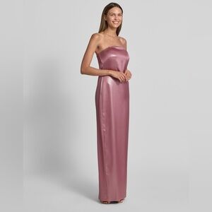 Lauren Ralph Lauren SATIN GOWN - Occasion Wear - Rose blush - 6